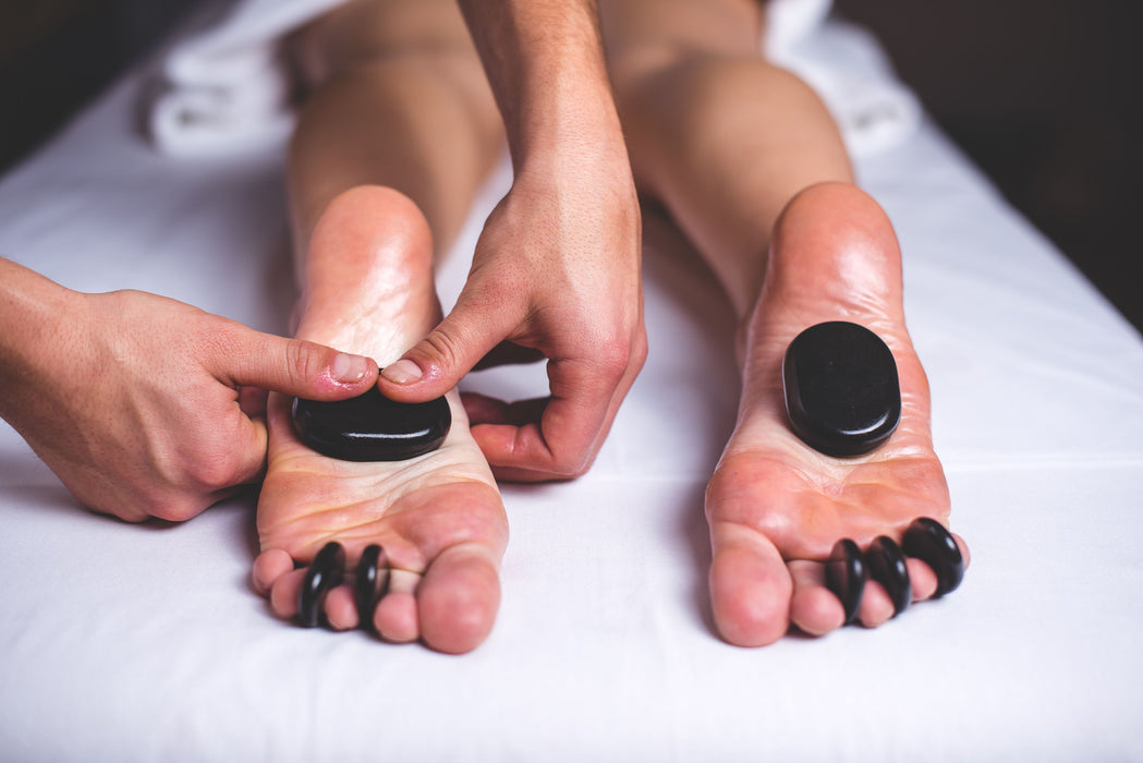 Hot Stone Reflexology Set (35)