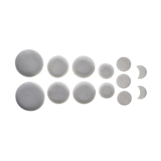 Cold marble stones for cryotherapy massage treatment