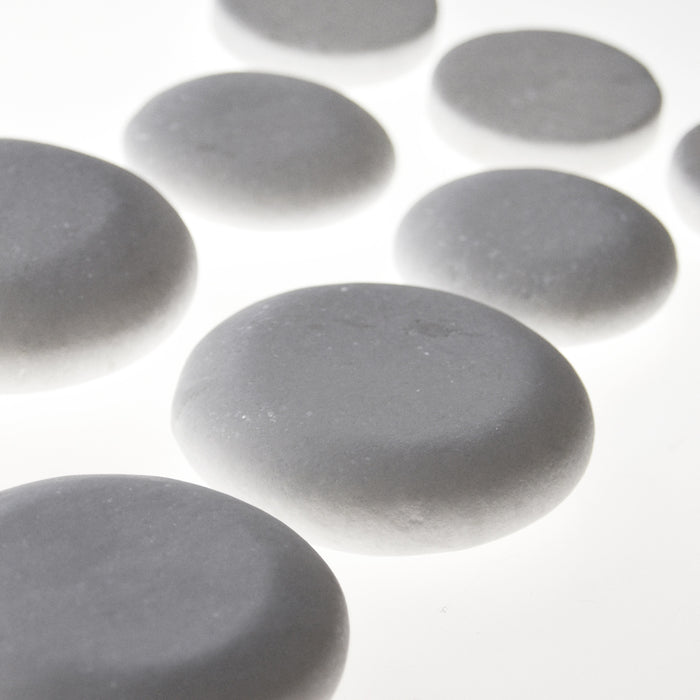 Cold marble stones for cryotherapy massage treatment