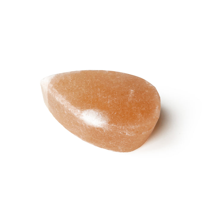 Flat Teardrop Himalayan Salt Stone Add-On (2)