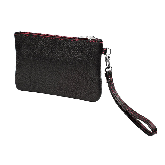 Viaggi Leather Wrist Pouch (Made In England)