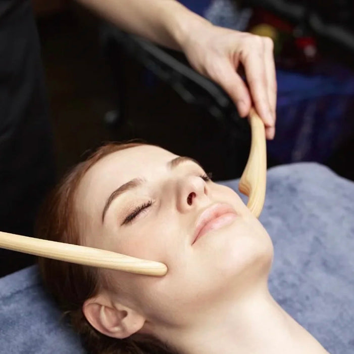 Japanese Cypress Wood Massage Carving Stick Set of 3