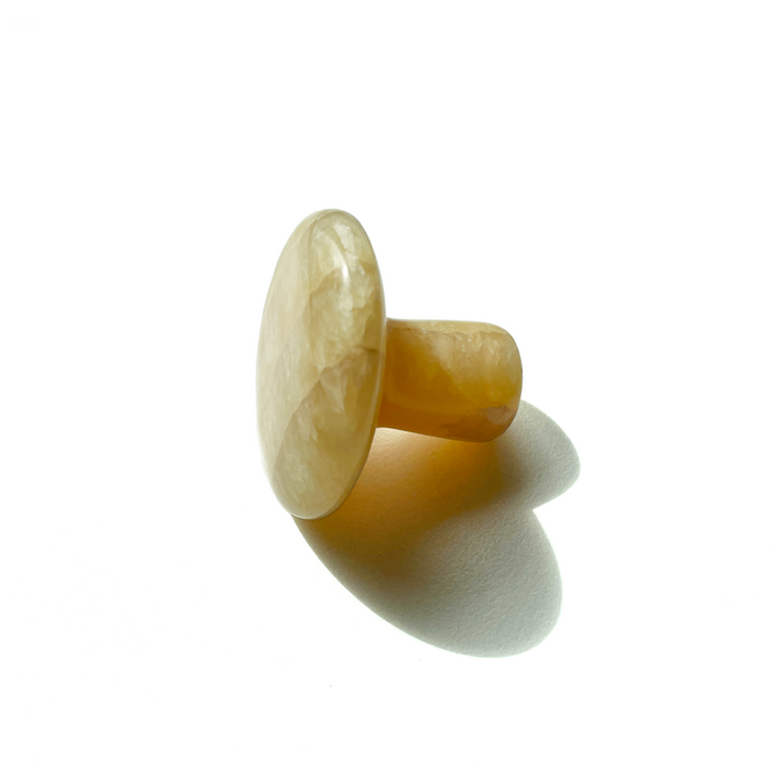 Yellow Jade Stone Mushroom