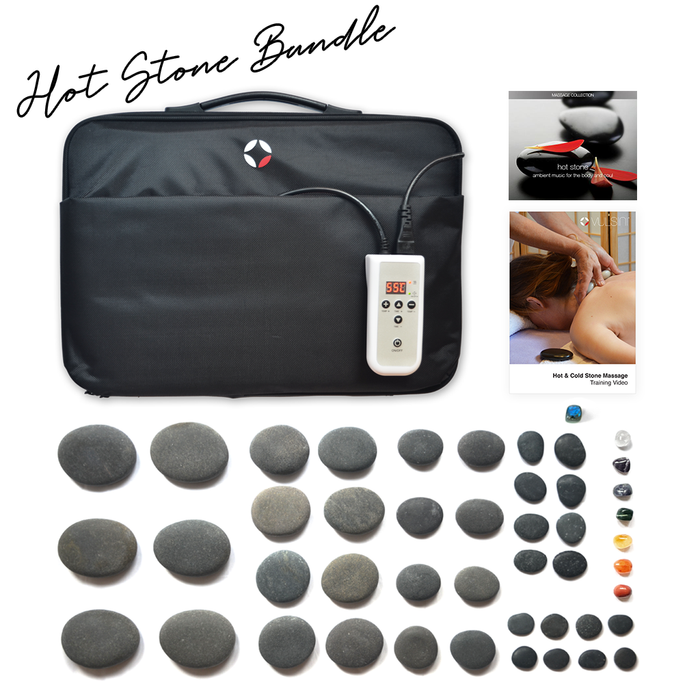 VULSINI Hot Stone Massage Bundle