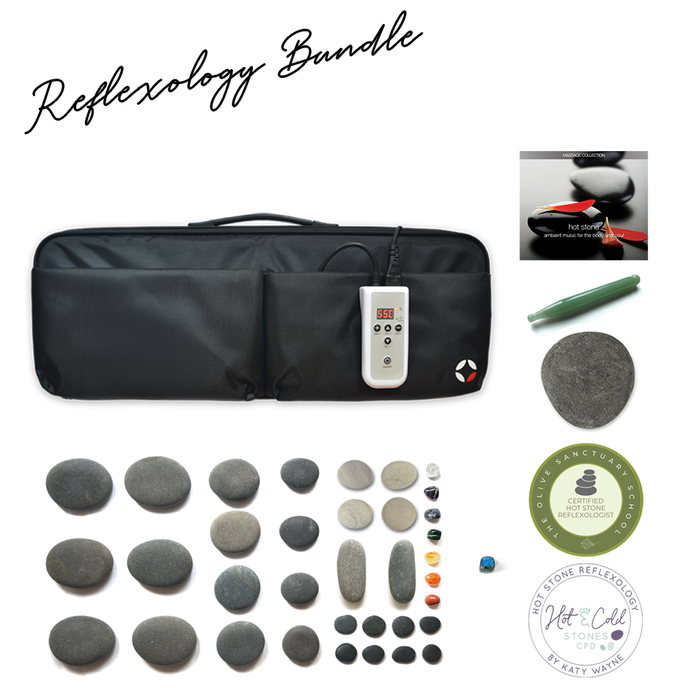 VULSINI Hot Stone Reflexology Bundle - Duo Bag