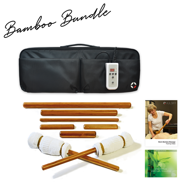 VULSINI Warm Bamboo Massage Bundle