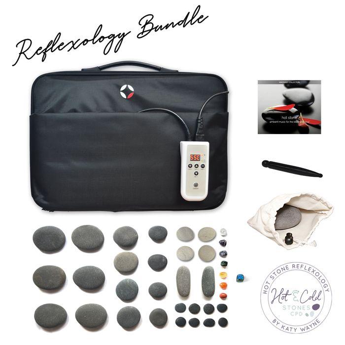VULSINI Hot Stone Reflexology Bundle
