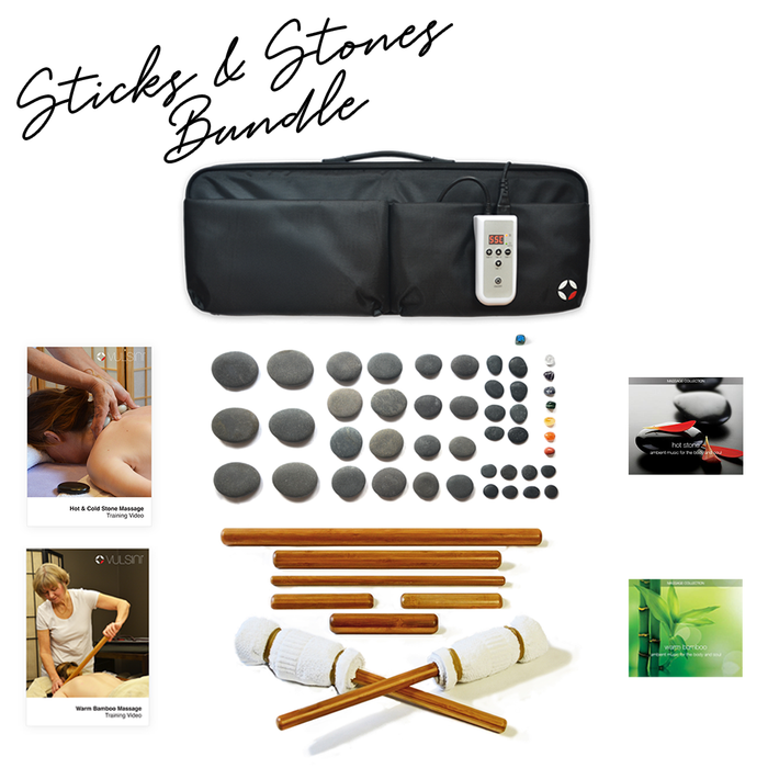 VULSINI Sticks & Stones Massage Bundle