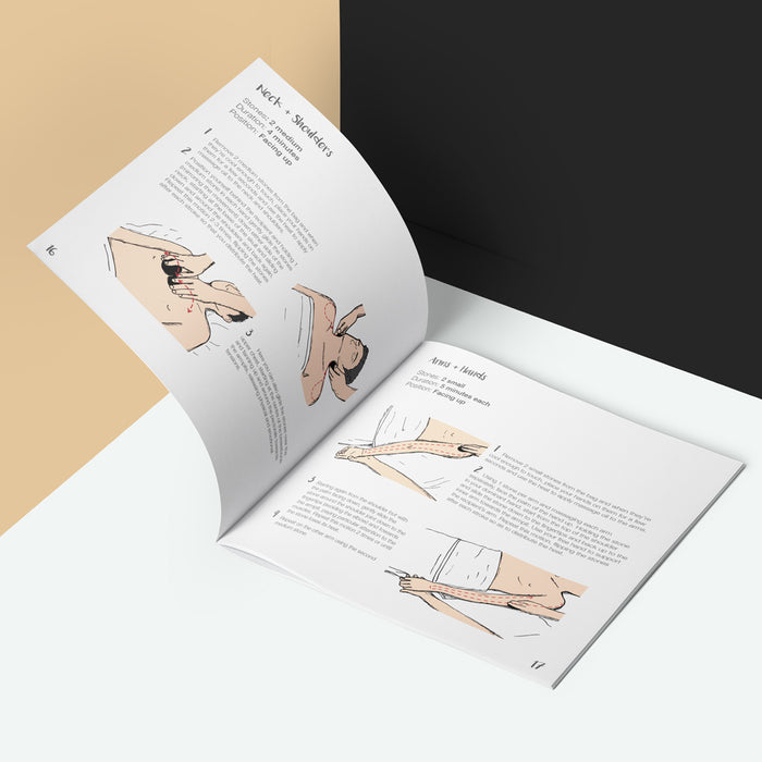VULSINI Illustrated Hot Stone Massage Guide