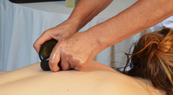 Standard Hot Stone Massage Basalt & Chakra Set (45)