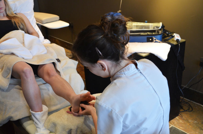 Hot & Cold Stone Manicure & Pedicure Massage Training Video [Digital]