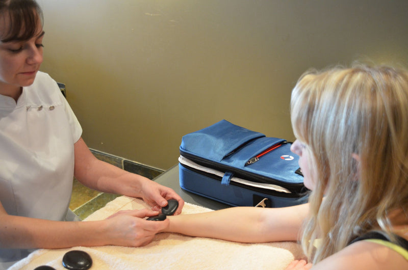 Hot & Cold Stone Manicure & Pedicure Massage Training Video [Digital]