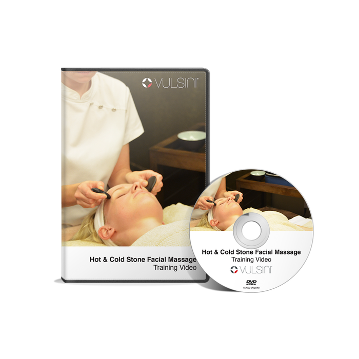 Hot & Cold Stone Facial Massage Training DVD