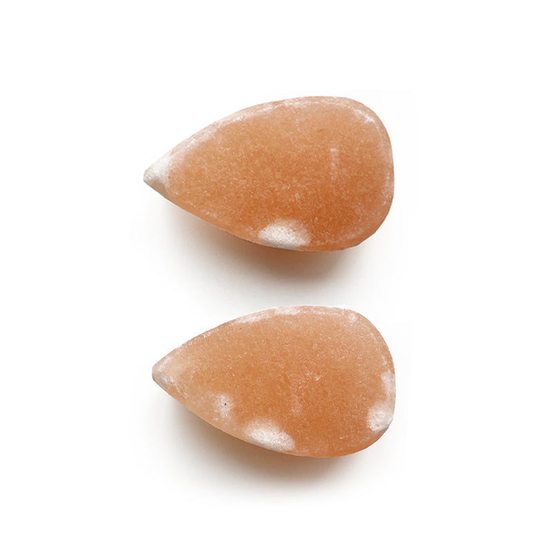 Flat Teardrop Himalayan Salt Stone Add-On (2)