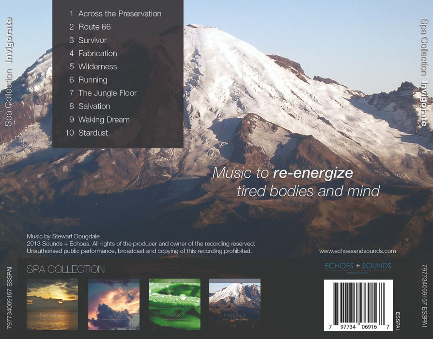 'Invigorate' Music CD - Spa Collection