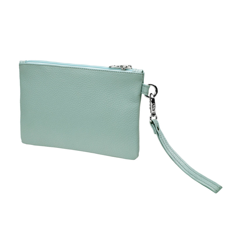 Viaggi Leather Wrist Pouch (Made In England)