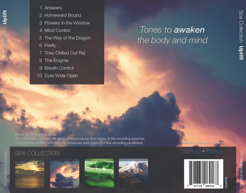 'Uplift' Music CD - Spa Collection